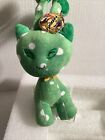 2007 Neopets Green Speckled Aisha Stuffed Plush Toy New With Tags