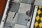 Vintage T Cohn Tin Superior Service Station Garage Base Floor Part