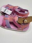 Girls Size 9 Toddler See Kai Run Basics Shayna Gladiator Sandals Coral Pink
