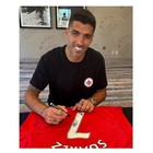 Luis Suarez Signed Original Liverpool 2012-13 Home Football Jersey