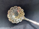 Gorham Antique 1864 Medallion Sterling Silver Sugar Sifter Spoon Ladle