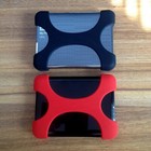 External Portable Hard Disk Bags Carry Cover Shockproof Silicon Rubber Case
