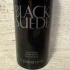 New Avon Black Suede Men s Body Powder Talc Nos Factory Sealed 2 65 Oz