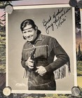 Jay  tonto  Silverheels - Two Old Photos 1967 On 1 - 1 Signed  Read Description