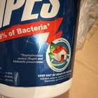 Sanidate Sanitizing Wipes 125 Ct  Bleach   Ammonia-free  Scent Free  7 09x7 87 