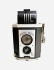 Vintage Kodak Brownie Reflex Synchro Model Camera W  Strap As Is Parts display