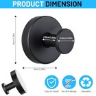 Suction Cup Hooks For Shower - No Drill Towel Hooks For Bathroom