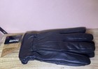 Jacob Ash Men   s Genuine Leather Insulated Winter Gloves     Size Medium     Nwt