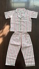 Nights By Wilder Pink Striped Toddler Pajama Set