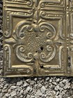 Antique Metal Tin Ceiling Tile 24    X 24  Salvaged Vintage 