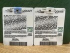2025   2026 Masters Badges -   both Have Issues - See Description And Pics 