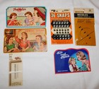 Vintage Sewing Notions Sew   Stitch Traveler Susan Needle Book Snaps