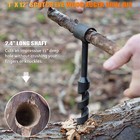 1  X 12  Scotch Eye Wood Auger Drill Bit 1 Inch Hand Auger Wrench Manual Hole