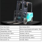 4400lbs Side Shift Electric Forklift With Lead-acid Battery Forklift Usa Stock