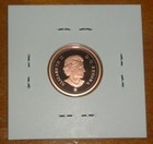 Canada 2012 Proof Penny Copper Ultra Heavy Cameo Maple Leaf Small One Cent Coin