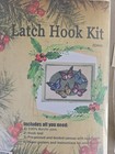 Latch Hook Rug Kit New Sealed Never Opened Butterfly Rug Adorable   W bonus