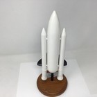 Vintage Nasa Space Shuttle 1 200  Scale Model On Wood 1981 Rockwell Int