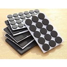 48x Self Adhesive Furniture Chair Protectors Feet Leg Pad Caps Floor Table Cover