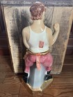 Vintage 1971 Ezra Brooks Boxer Whiskey Decanter