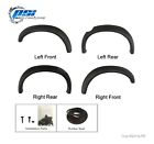 Extension Style Fender Flares Fits Toyota Tacoma 95-04 Sand Blast Textured