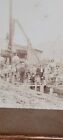 Old Vintage Antique 1890s Middletown Pa Coal Miner Mine Town Cabinet Photo Rare