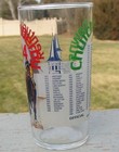 Vtg 1984 Kentucky Derby Churchill Downs Glass Tumbler Horse Racing Winner Stats