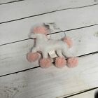 Wondershop Standard White Poodle Dog Christmas Tree Ornament Felted Wool Gift