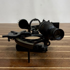 Cassens   Plath Drum Sextant W  Wooden Case West Germany Yacht Navigation Tool