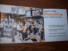 Rowe Ami Phonevue Jukebox Sales Flyer Brochure 1968