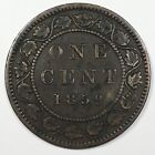 1859 Canada Large Cent - Extremely Fine Fine  xf  Km 1 Narrow low 9- 7166-pc