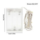Battery Operated White Led Fairy String Lights Lamp Christmas Party Home Decor