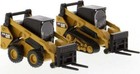 Cat Caterpillar 272d2 Skid Steer Loader And 297d2 Compact Track  construction -