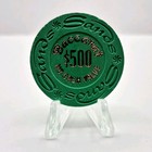 Sands Hotel Casino Las Vegas Nevada 1981  500 Baccarat Ncv Casino Chip E3728