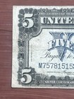 1899  5 Silver Certificate Indian Chief Note