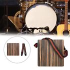 Travel Cajon Box Drum Instrument Portable Hand Drum Wooden Percussions Box