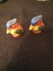 Vintage  toucan Tropical Birds  Salt   Pepper Shakers Set 1950 s