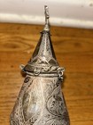 Torah Finals Vintage Silver Middle Eastern Jewish Judaica Hearts 13 1 Ounces   