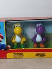 2 5  Yoshi Box Super Mario World Of Nintendo Jakks Pink Purple Yellow Light Blue