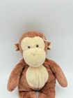 Ty Pluffies Monkey Dangles Plush Doll Tylux Embroidered Sewn 2007 - 11 