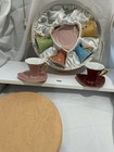 Vintage Gna Fine Porcelain Cup   Saucer Tea Set Espresso Made In Italy