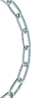 Size 2 0 Diameter By 100-feet  Coil Straight Chain  Tie-out Chain  Zinc Plated 