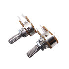 Us Stock 10pcs 100k Ohm B100k Dual Stereo Potentiometer Pots Shaft S 20mm 6pin