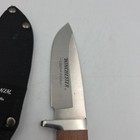Vintage Winchester Limited Edition Knife Fixed Blade W Pouch 4  Blade