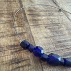 Alaskan Necklace Russian Blue Glass Native Antique Trade Beads Old Pawn Indian