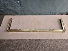 Extendable Brass Decorative Fire Fender Original Condition