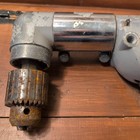 Milwaukee 1107-1 Heavy Duty 1 2  Right Angle Drill 7 Amp Case   Bits