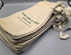 Vintage Lot Of 25 Union Bank   Trust Denver Colo Canvas Bank Bags