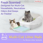 Multi Cat Pad Refills For Cats Breeze Litter System  Ultra-absorbent  Quick D   