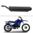 Pw80 Exhaust Muffler Silencer Tail Pipe For Pw80 Py80 All Yeas Dirtbike Silencer