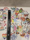 Girl Skateboard Stickers Lot Laptop Bomb Luggage Decal Dope Vinyl Over 100 1g